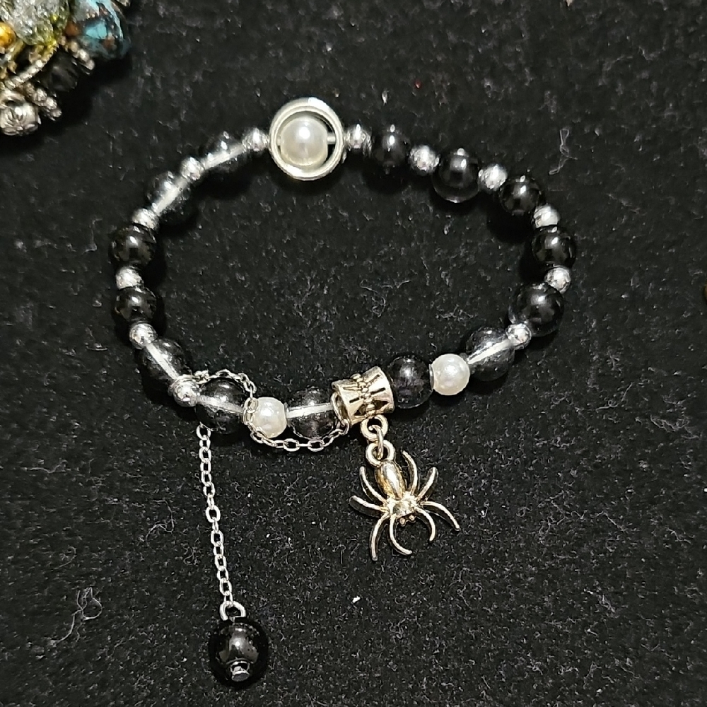 Spider Charm Bracelet